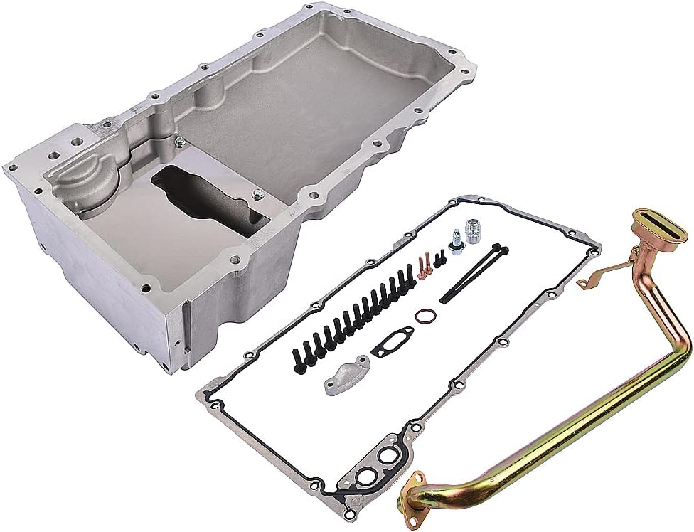 LS rear sump swap oil pan kit with pickup and gasket (302-1)