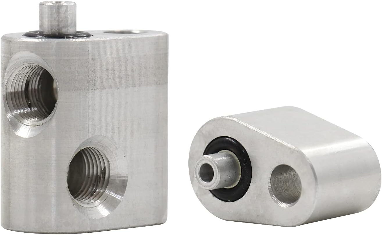 LS steam port kit (6 piece with braided line)