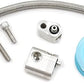 LS steam port kit (6 piece with braided line)