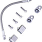 LS steam port kit (10 piece with braided line)