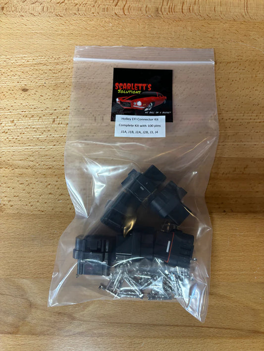 Scarlett's Solutions  Connector kit for Holley ECU