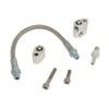LS steam port kit (6 piece with braided line)